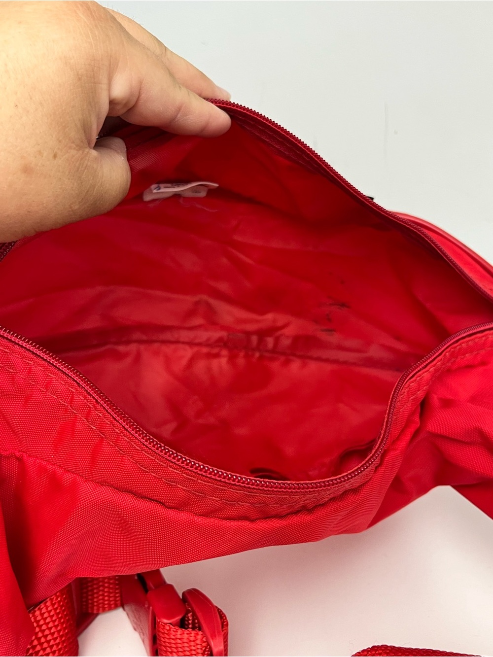 Vintage ATHALON DENVER USA Red Nylon Waist Bag - Picture 3 of 8